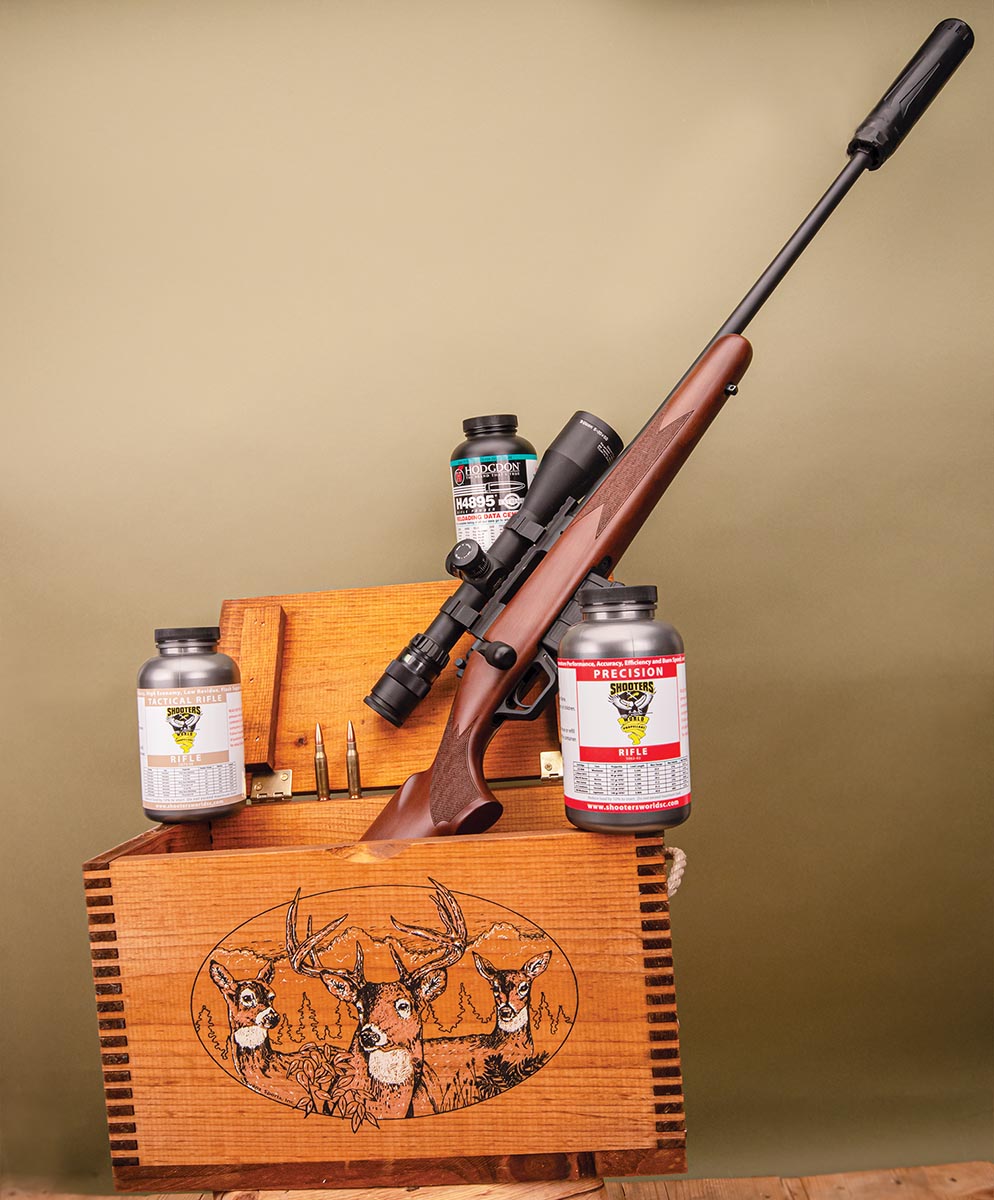 The Spandau RL Bolt Action rifle has a classic look and feel to it, thanks to the walnut stock and sharing the same footprint as the Remington 700 action. (©2025 Lacey Polacek photos)